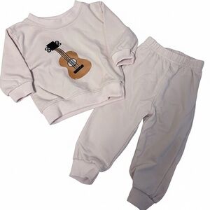 MiniOlie Baby Guitar 2PC Set in Beige